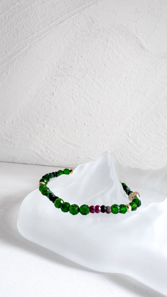 Diopside and Zosite